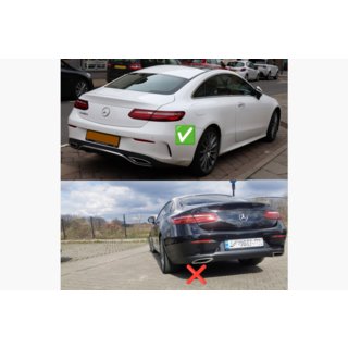 Takadiffuusori Black kromiputkenpäillä Chrome (AMG53-design) kuva 4