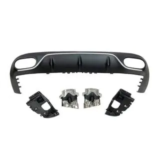Takadiffuusori Black kromiputkenpäillä Chrome (AMG53-design) kuva 2