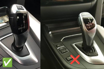 BMW X3 F25 2011–2018 Kristalliset sisustan osat -sarja (automaattivaihteiston valitsin + painikkeet) kuva 6