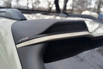 Dacia Duster 2024– Spoilerin suojakuoret EuroCap (2 kpl, mattamusta) kuva 2