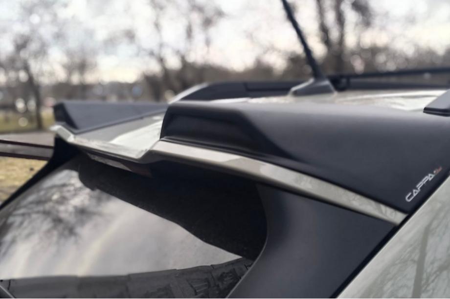 Dacia Duster 2024– Spoilerin suojakuoret EuroCap (2 kpl, mattamusta) Image