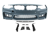BMW 4-sarja F32/F33/F36 2012–2020 Etupuskuri M4 F82 -tyylinen kuva 1