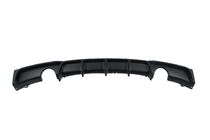 BMW 3-sarja F30/F31 2012–2019 Taka puskurin diffuusori kaksipuoliselle yksittäiselle pakoputkelle V2 (M-Sport, ABS) kuva 1