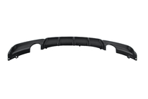 BMW 3-sarja F30/F31 2012–2019 Taka puskurin diffuusori kaksipuoliselle yksittäiselle pakoputkelle V2 (M-Sport, ABS) kuva 2
