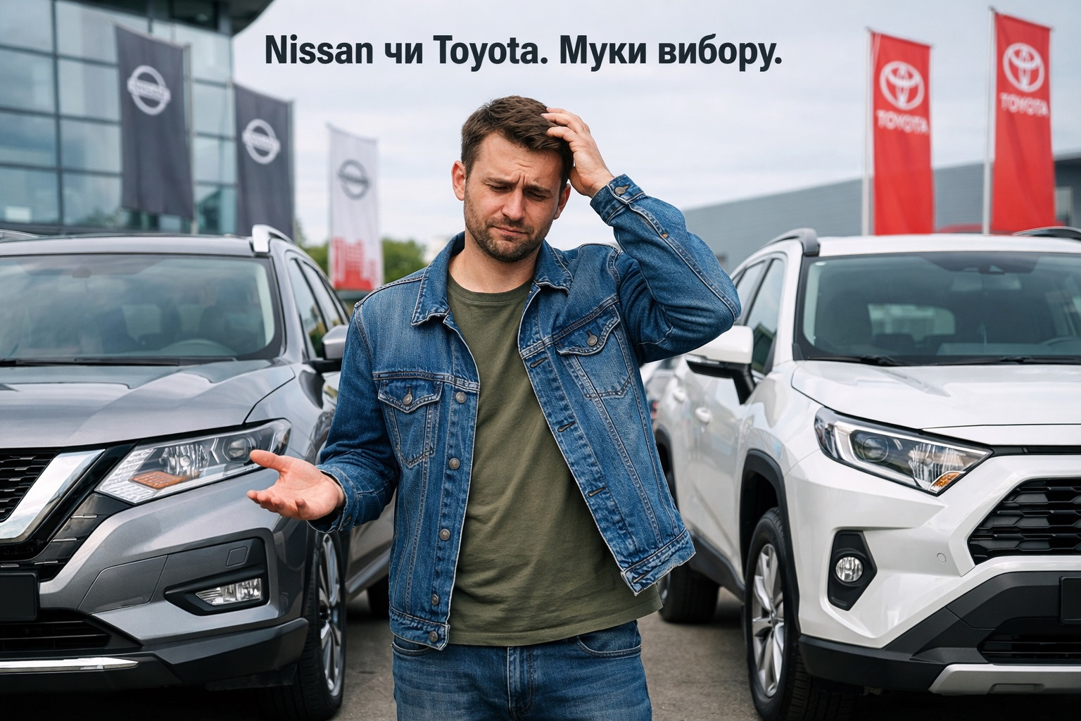 Nissan vai Toyota? Valinnan tuska