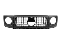 Mercedes G class W463 1990–2018 Jäähdyttimen säleikkö ajovalokehyksillä BRB 2018-style (autoihin, joissa facelift-sarja asennettuna) kuva 1