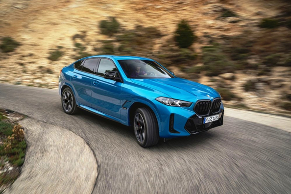 Arvostelussa tehokas sporttinen coupé-crossover BMW X6 M60i (G06 LCI)