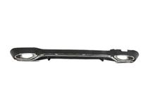 Mercedes E-class W213 2016–2023 Takadiffuusori AMG-Line Silver -pakoputkenpäillä (2020-2024) kuva 1