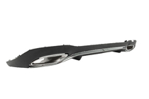 Mercedes E-class W213 2016–2023 Takadiffuusori AMG-Line Silver -pakoputkenpäillä (2020-2024) kuva 3