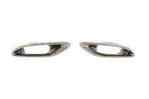 Mercedes E-class W213 2016–2023 Takadiffuusori AMG-Line Silver -pakoputkenpäillä (2020-2024) kuva 7