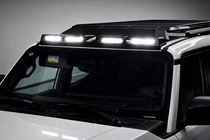 Toyota Land Cruiser Prado 250 2023– Tuulilasin aurinkolippa LED-valolla (valkoinen) kuva 1