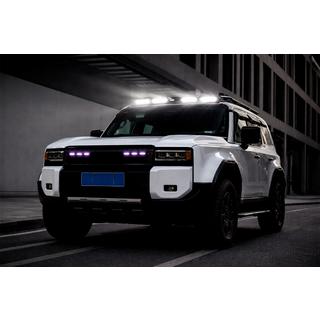 Tuulilasin aurinkolippa LED-valolla (valkoinen) Toyota Land Cruiser Prado 250 2023– kuva 3