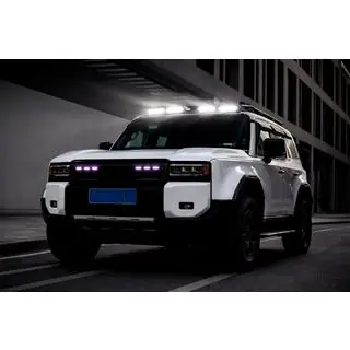 Tuulilasin aurinkolippa LED-valolla (valkoinen) Toyota Land Cruiser Prado 250 2023– kuva 3