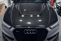 Audi A6 C7 2011–2017 Konepelti (2014-2017, hiilikuitu) kuva 1