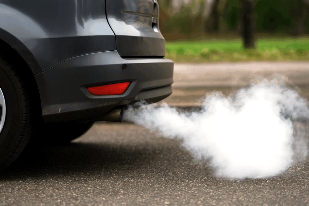 Miksi autosta tulee valkoista savua: syyt ja mitä tehdä