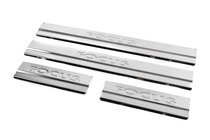 Ford Focus II 2008–2011 Kynnyslistat V2 (Carmos, 4 kpl, ruostumaton teräs) kuva 2
