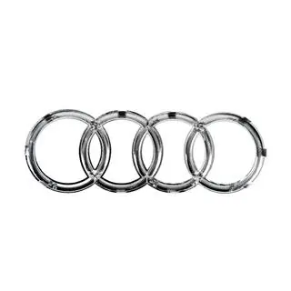 Audi etumerkki, kromi (285 x 100 mm) kuva 4