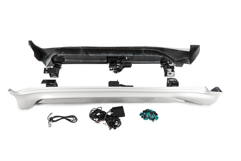 Toyota Land Cruiser 200 2007–2021 Sähköiset sivuaskelmat (2016+, 2 kpl, alumiini) Kuva 2