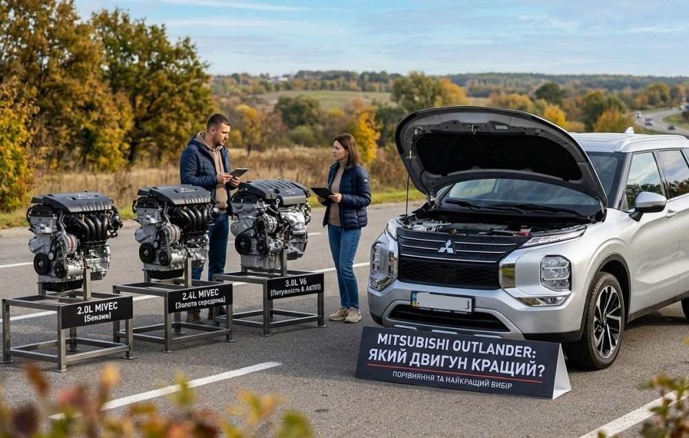 Mitsubishi Outlander: mikä moottori on paras?