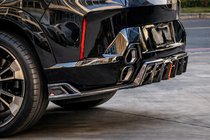 BMW XM G09 2022– Takapuskurin diffuusori AE (hiilikuitu) kuva 2
