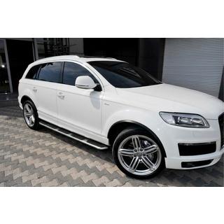 OEM sivuaskelmat (ilman kiinnikkeitä, 2 kpl, alumiini) Audi Q5 2008–2017 kuva 1