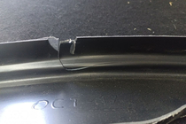 Skoda Octavia III A7 2013–2019 Outlet Etupuskurin lip-spoileri DPT V-2 (2017-2019 RS, kiiltävä musta) kuva 2