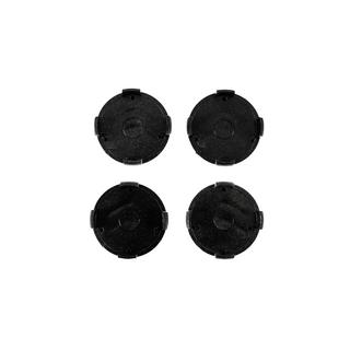Vanteiden keskiökapselit 60/56 mm (musta/kromi, 4 kpl) kuva 4