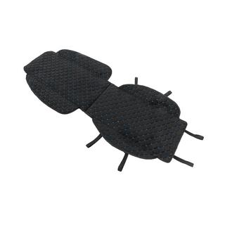 Istuinsuoja Velour (1 kpl, musta sinisellä tikkauksella) kuva 2