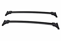 Honda Pilot 2008–2015 Kattotelineen poikkitangot OEM kattokaiteisiin (2 kpl) Musta kuva 3