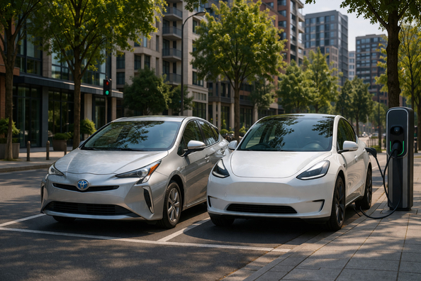 Hybridi vai sähköauto: kumpi on parempi kaupunkiin?