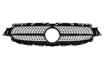 Mercedes E-class W213 2016–2023 Etusäleikkö Diamond Silver (Base, 2020-2023) kuva 4