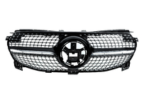 Mercedes GLE W167 2018– Etusäleikkö Diamond Black (Base 2018-2023) kuva 1