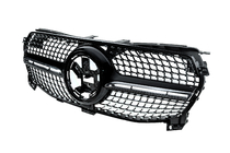 Mercedes GLE W167 2018– Etusäleikkö Diamond Black (Base 2018-2023) kuva 2