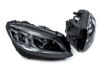 Mercedes C-class W205 2014–2021 Etuajovalot Full LED -moduuleilla (HALOGEN-malleihin, 2 kpl) kuva 3