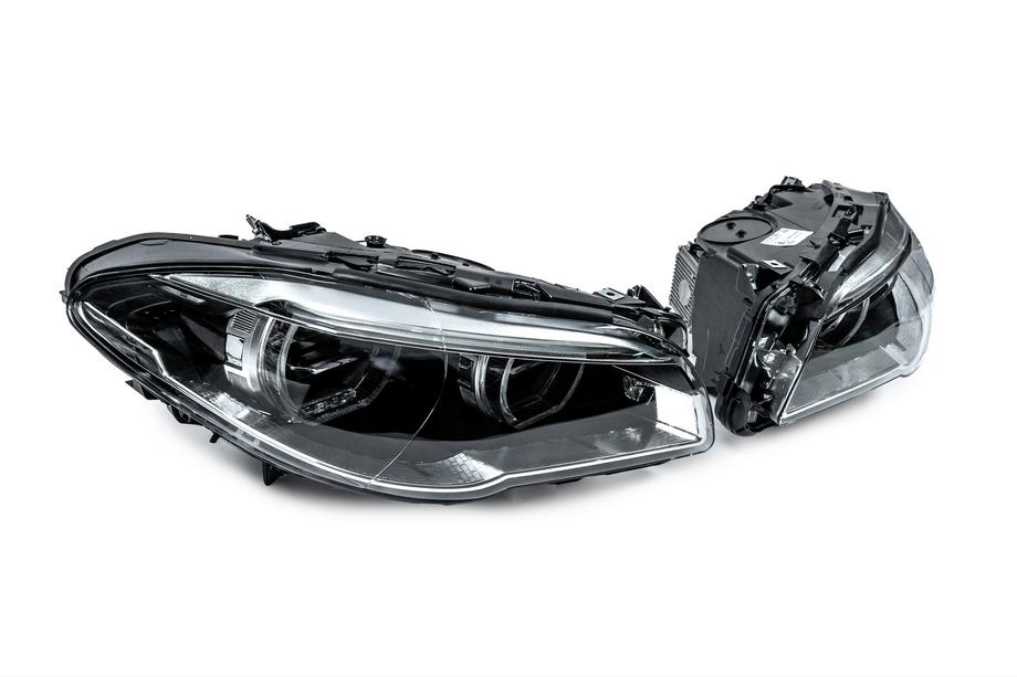 BMW 5-sarja F10/F11 2010–2016 Etuajovalot Full LED -moduuleilla (2013-2016, 2 kpl) Kuva 4