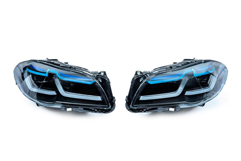 BMW 5-sarja F10/F11 2010–2016 Etuajovalot Full LED G30 Laser LCI-tyyli (2010-2013, 2 kpl) Image