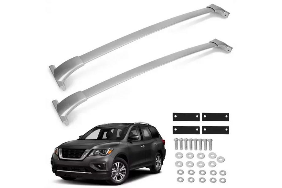 Nissan Pathfinder R52 2012–2021 Kattotelineen poikkitangot OEM kattokaiteisiin (2 kpl) Kuva 6