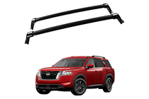 Nissan Pathfinder R53 2021– Kattotelineen poikkitangot OEM kattokaiteisiin (2 kpl) Harmaa kuva 1