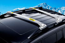 Toyota Land Cruiser 200 2007–2021 Kattotelineen poikkitangot OEM kattokaiteisiin (2 kpl) Harmaa kuva 11