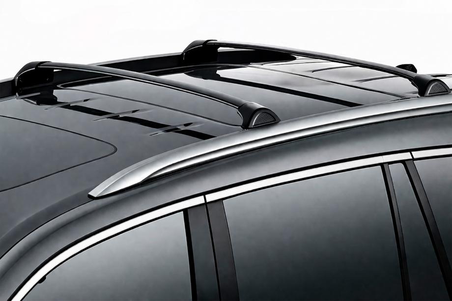 Acura MDX 2013–2020 Kattotelineen poikkitangot integroituihin kattokaiteisiin OEM (2 kpl) Kromi Image