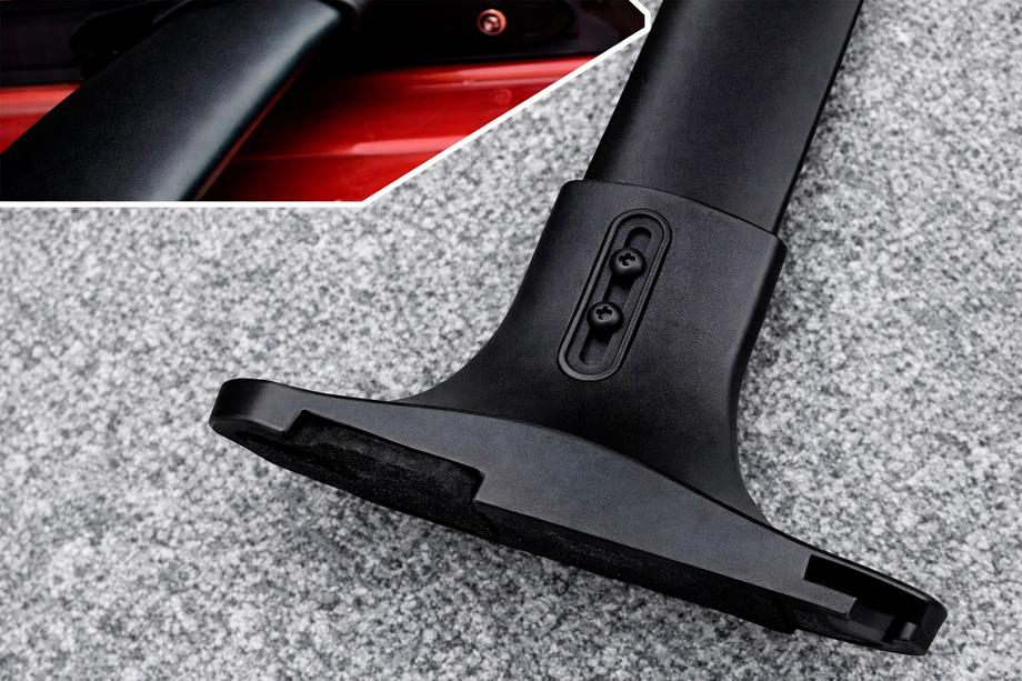 Ford Ecosport 2013–2022 Kattotelineen poikkitangot integroituihin kattokaiteisiin OEM (2 kpl) Harmaa Kuva 8