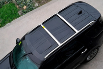 Ford Explorer 2011–2019 Kattotelineen poikkitangot integroiduille kattokaiteille OEM (2016-2019, 2 kpl) Musta kuva 1