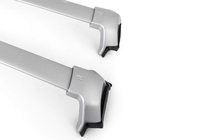 Honda CRV 2012–2016 Kattotelineen poikkitangot integroituihin kattokaiteisiin OEM (2 kpl) Musta kuva 11