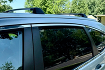 Honda CRV 2012–2016 Kattotelineen poikkitangot integroituihin kattokaiteisiin OEM (2 kpl) Musta kuva 6