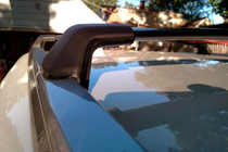 Honda CRV 2012–2016 Kattotelineen poikkitangot integroituihin kattokaiteisiin OEM (2 kpl) Musta kuva 7