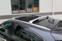 Honda HR-V 2014–2021 Kattotelineen poikkitangot integroituihin kattokaiteisiin OEM (2 kpl) Musta kuva 4