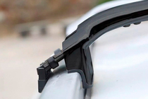 Honda HR-V 2014–2021 Kattotelineen poikkitangot integroituihin kattokaiteisiin OEM (2 kpl) Musta kuva 15