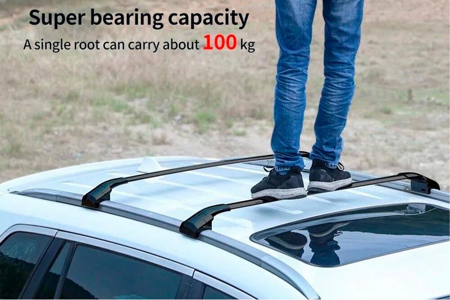 Honda HR-V 2014–2021 Kattotelineen poikkitangot integroituihin kattokaiteisiin OEM (2 kpl) Kuva 18