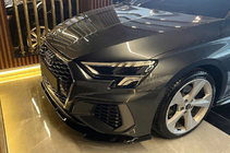 Audi A3 2020– Etupuskurin lip spoiler EuroCap (S-line, 2020-2024, ABS) kuva 3