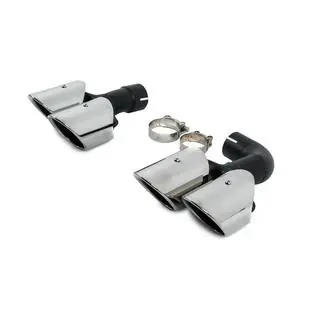 Silver pakoputken päätyputket X3M F97 -tyyliin (V1) kuva 2